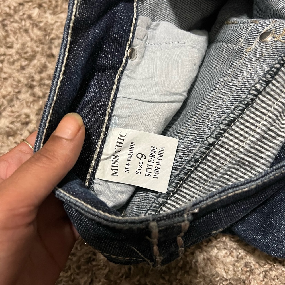 Miss chic jeans size 9. Worn twice